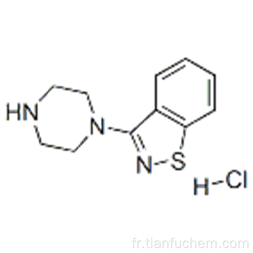 1,2-benzisothiazole, chlorhydrate de 3- (1-pipérazinyl) - (1: 1) CAS 87691-88-1